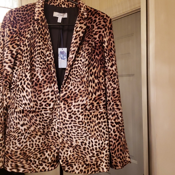 libby. edelman Jackets & Blazers - Libby Eldelman leopard blazer
